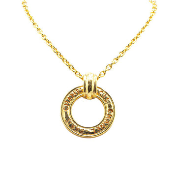 Chanel Circle Logo Necklace