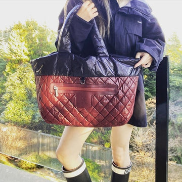 CHANEL  cocoon cloth bag