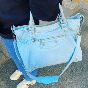 BALENCIAGA Leather Town bag