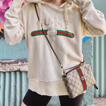 GUCCI'S  LOGO HOODIE limited edition