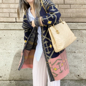 CHANEL Beige  Leather Shoulder bag