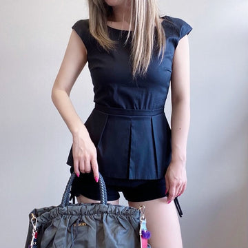 Prada classic black top