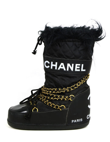 Chanel Iconic 90s Vintage Moon Boots sz 41-43