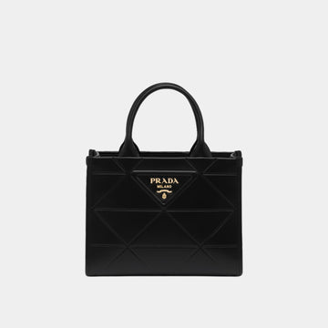 Mini Symbole Leather Bag With Stitching