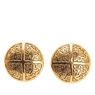 Chanel Round Earrings