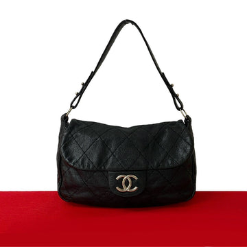 Chanel Wild Stitch Calfskin Shoulder Bag