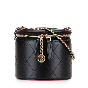 Chanel Coco Mark Matelassé Lambskin 2way Shoulder Bag