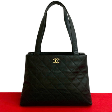 Chanel Matelassé Caviar Skin Tote Bag