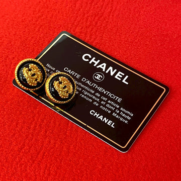 Chanel Coco Mark Earrings Accessory