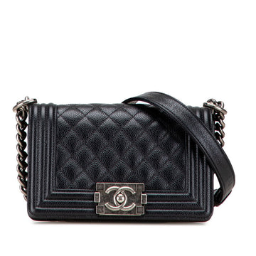 Chanel Boy Chanel Matelassé Caviar Skin Shoulder Bag