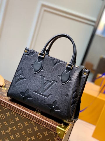 M45653 OnTheGo PM Monogram Empreinte leather black Giant Monogram