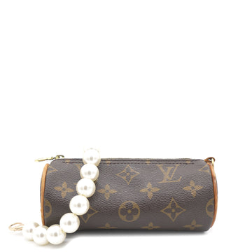 Vintage Monogram Mini Canvas Papillon Pouch
