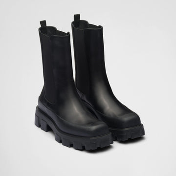 Leather Chelsea boots