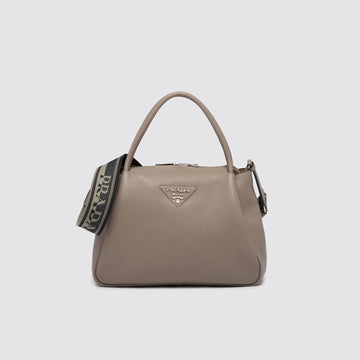 Large leather handbag
