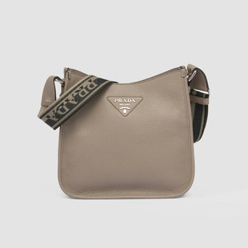 Leather hobo bag