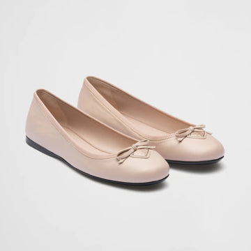 Nappa leather ballerinas