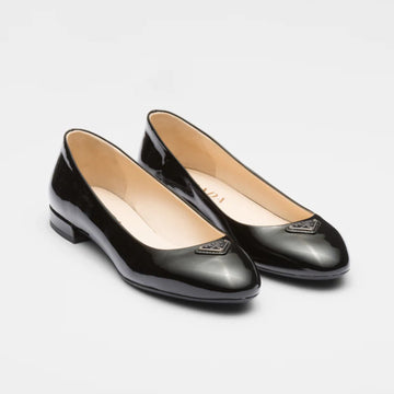 leather ballerinas