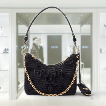 Prada Re-edition crochet mini-bag