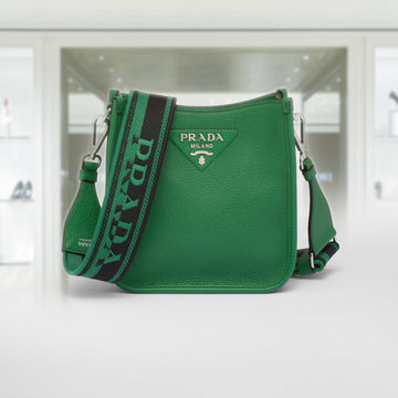 Leather mini shoulder bag