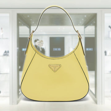 Leather shoulder bag