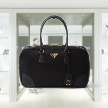 Prada Re-Edition 1978 large Re-Nylon and Saffiano leather two-handle bag