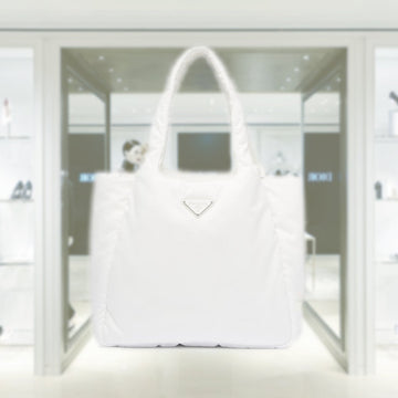 Large padded Re-Nylon tote bag