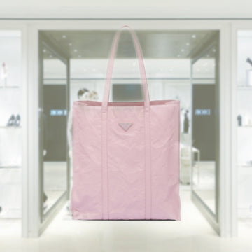 Medium antique nappa leather tote
