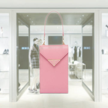 Saffiano leather mini-bag
