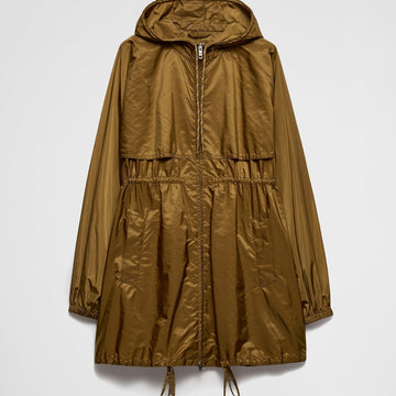 Lightweight Re-Nylon raincoat