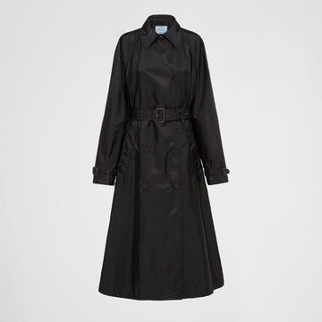 Light Re-Nylon trench coat