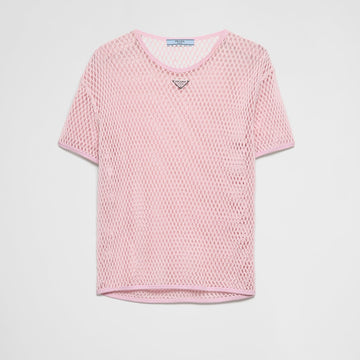 Cotton mesh top