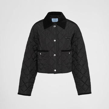 Light Re-Nylon cropped jacket