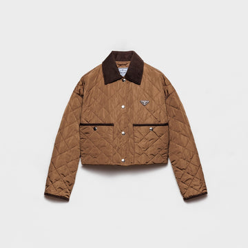 Light Re-Nylon cropped jacket