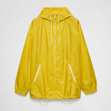 Lightweight Re-Nylon rain jacket