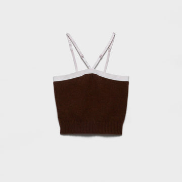 Cashmere and wool top
