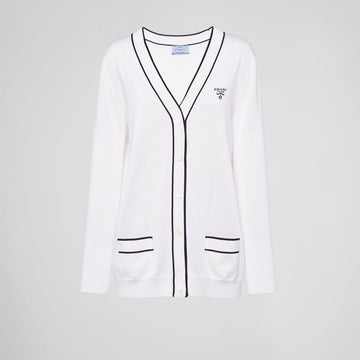 Silk cardigan
