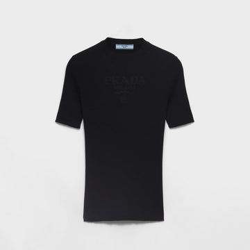 Cotton crew-neck sweater
