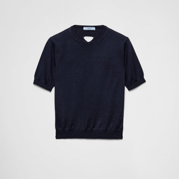 Wool crew-neck sweater