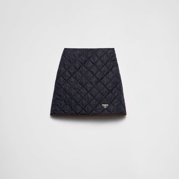 Lightweight Re-Nylon miniskirt