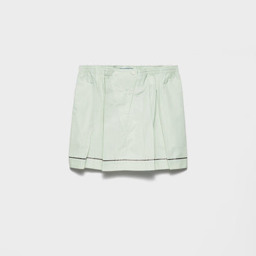 Cotton miniskirt