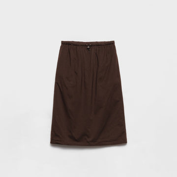 Reversible cotton jersey and Re-Nylon skirt