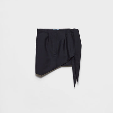 Kid mohair miniskirt