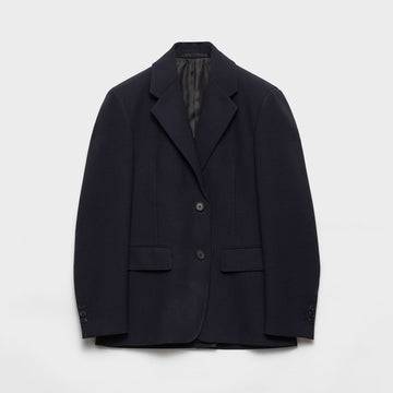 Single-breasted rush stitch jacket