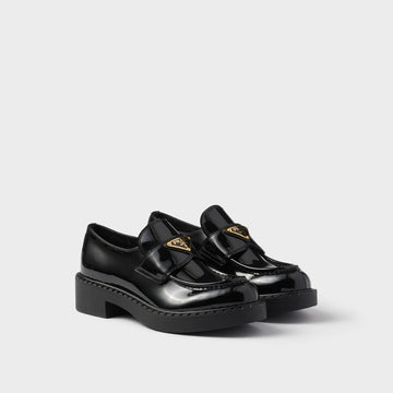 Chocolate  leather loafers