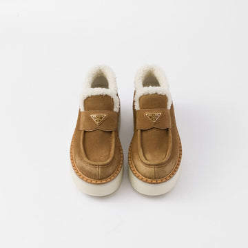 Suede loafers