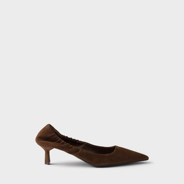 Suede pumps