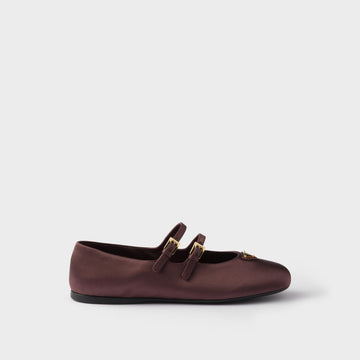 Satin ballerinas