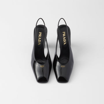 leather slingback pumps