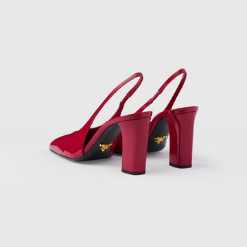 leather slingback pumps