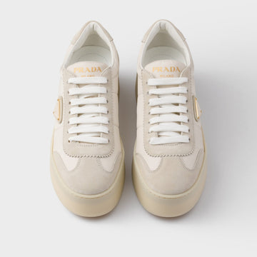 Downtown Bold nylon and suede sneakers